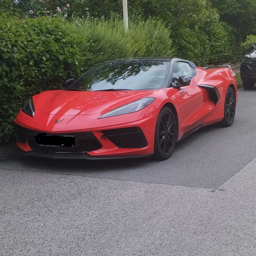 Corvette C8 spotted in Hlavní město Praha, Česko