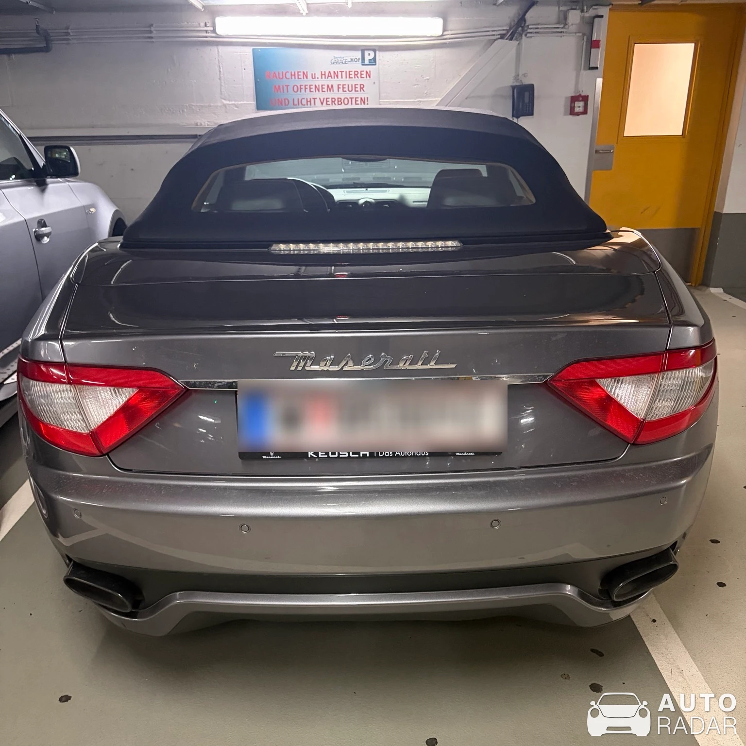 Maserati GranCabrio spotted in Wien