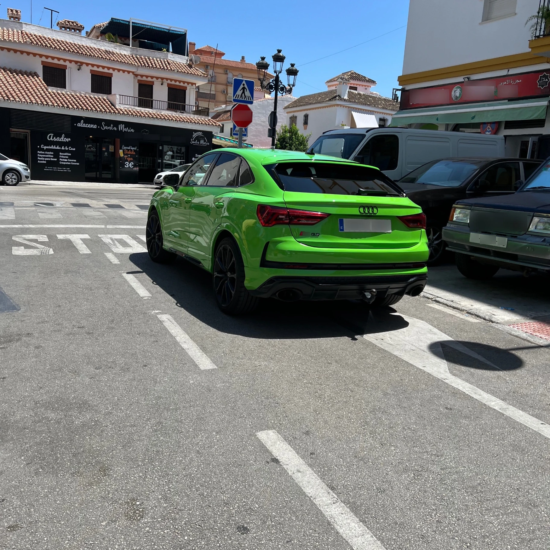 Audi RS Q3 Sportback 2020 spotted in Fuengirola, Spain