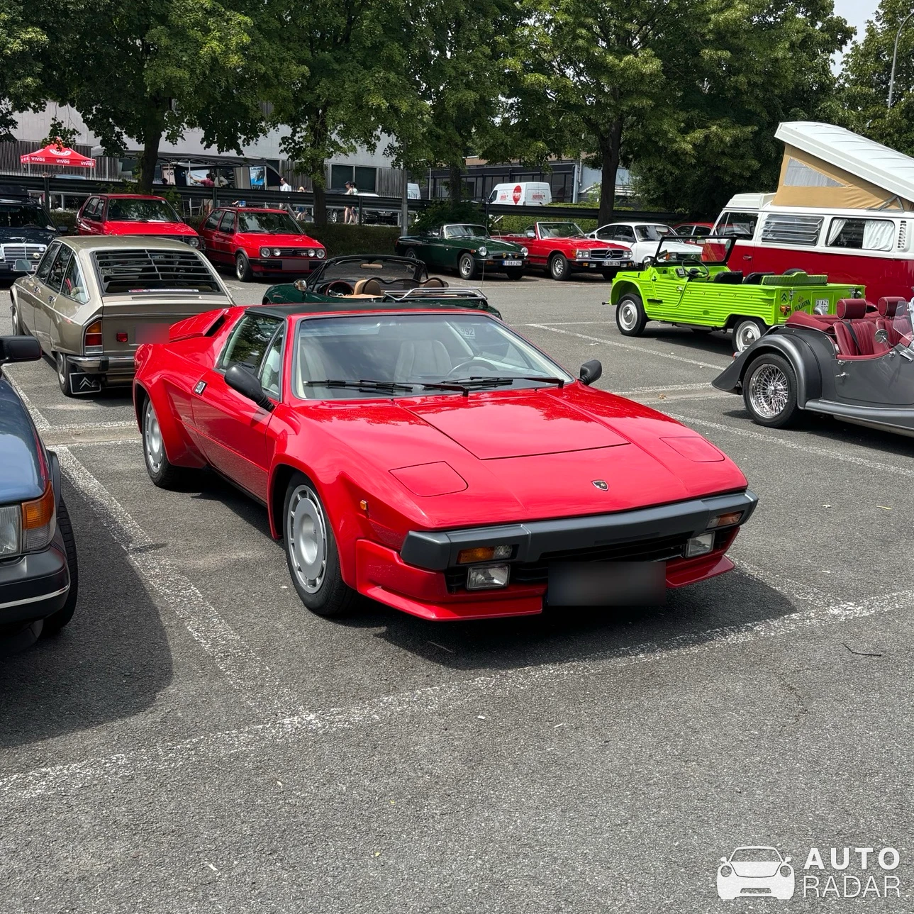 Lamborghini Jalpa spotted in Kortrijk