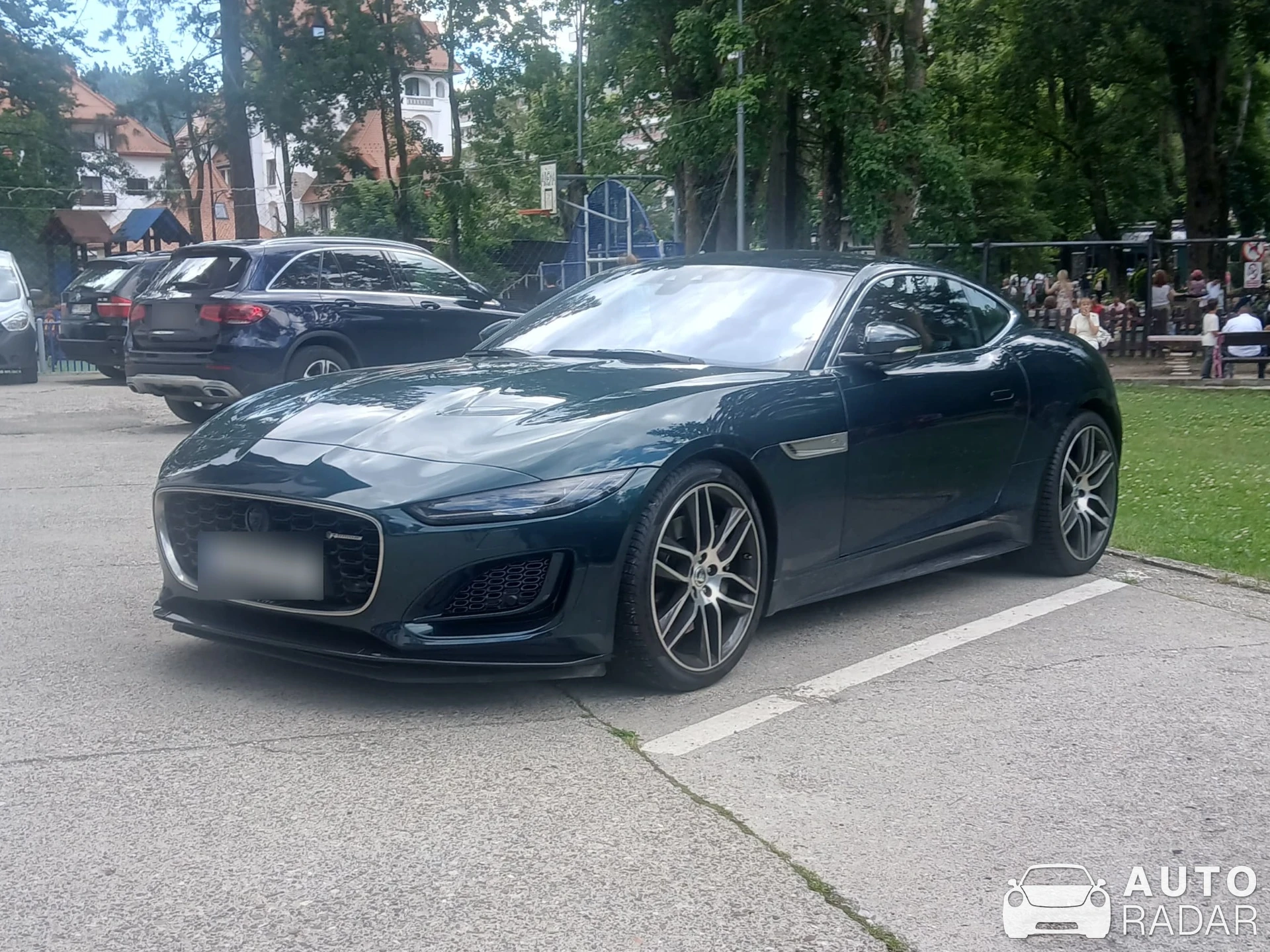 Jaguar F-Type spotted in Sinaia