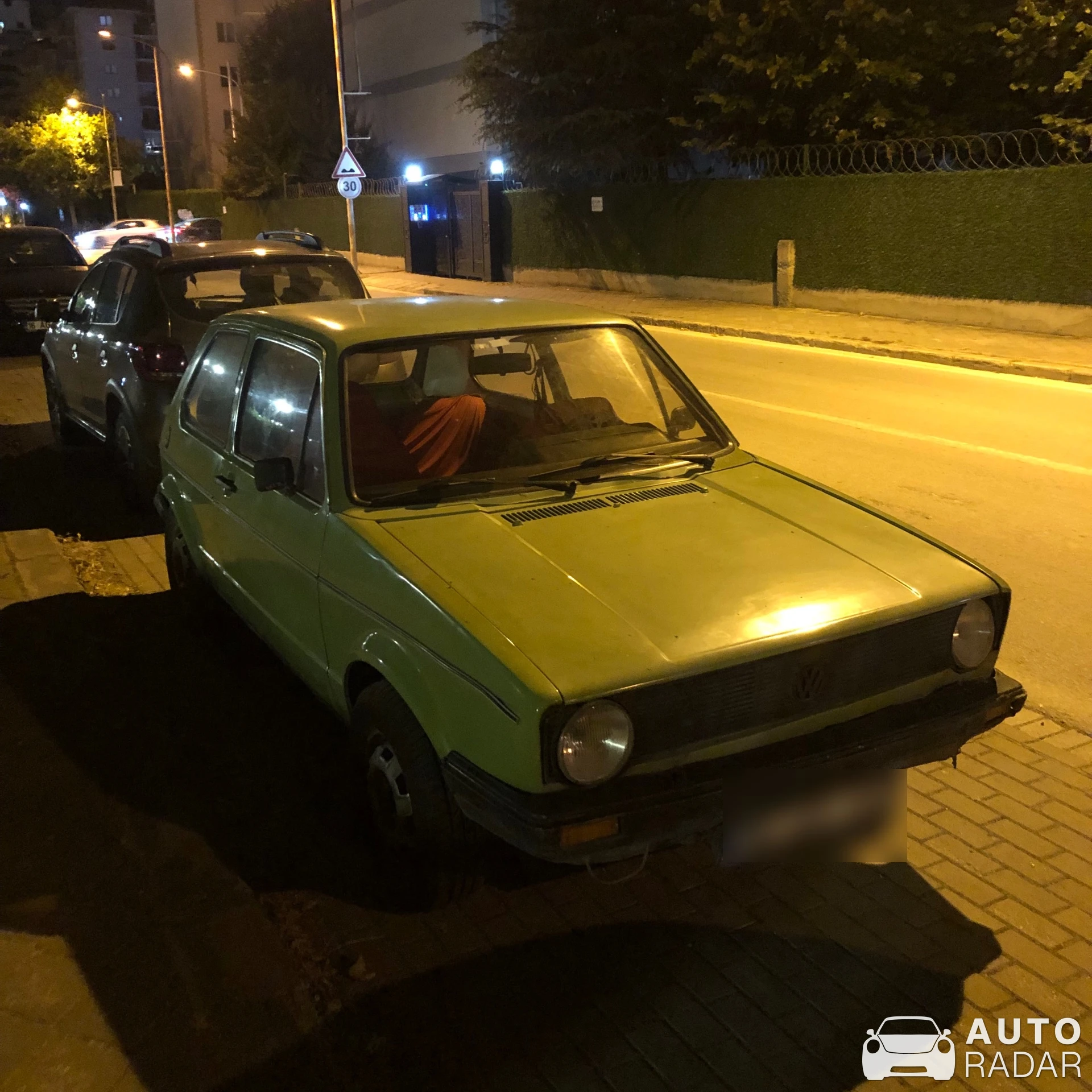 Volkswagen Golf Mk1 spotted in Nilüfer