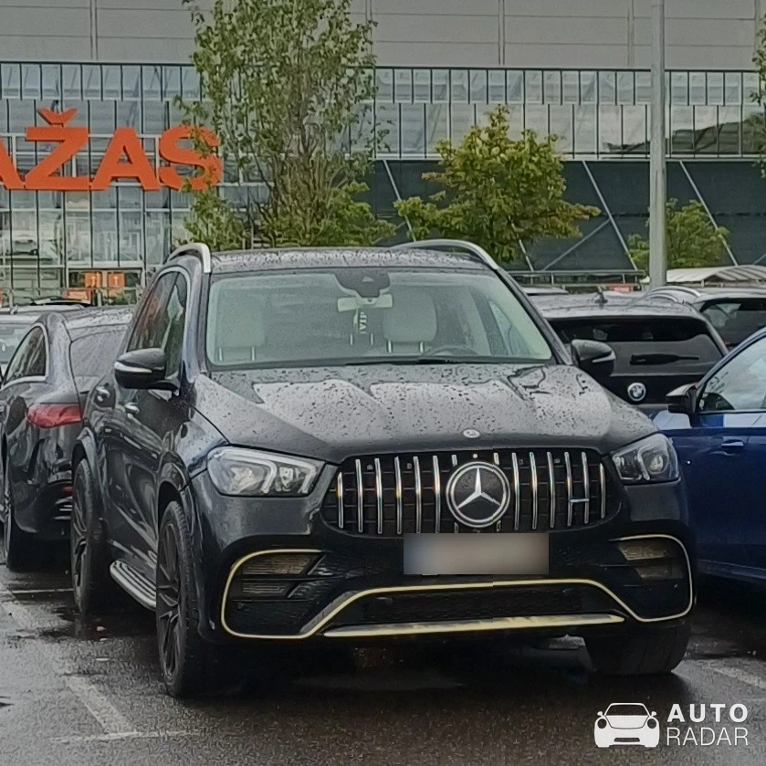 Mercedes-AMG GLE 63 S W167 spotted in Vilnius