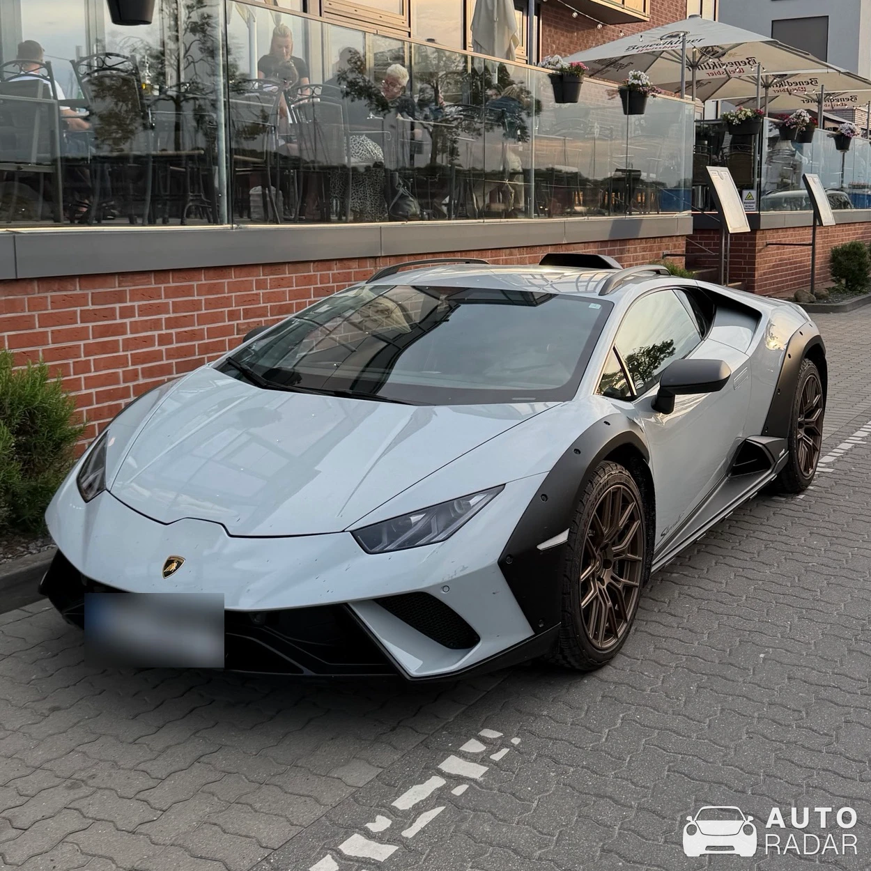 Lamborghini Huracán LP610-4 Sterrato spotted in Rostock
