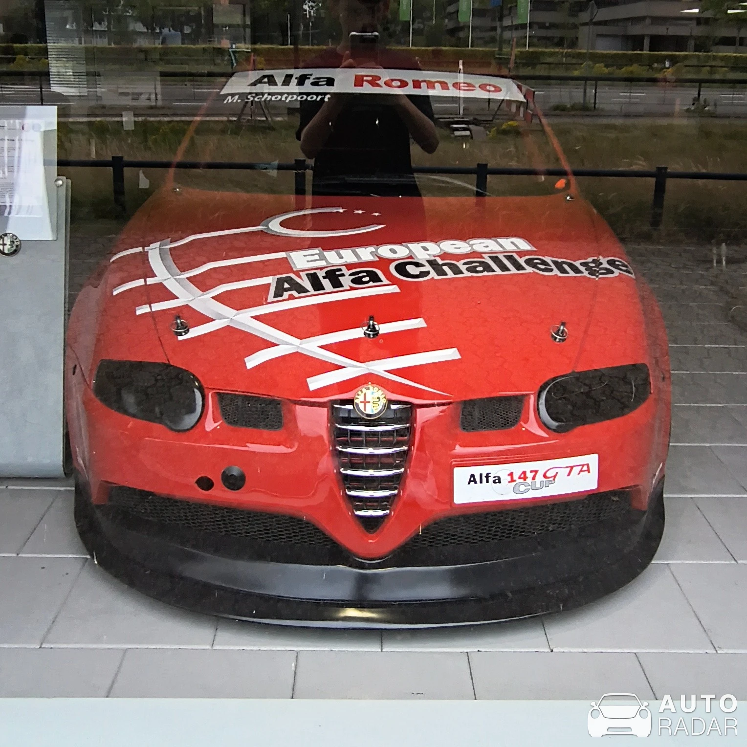 Alfa Romeo 147 GTA Cup spotted in Apeldoorn