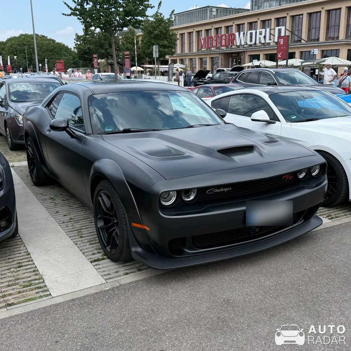 Dodge Challenger R/T Scat Pack Widebody spotted in München