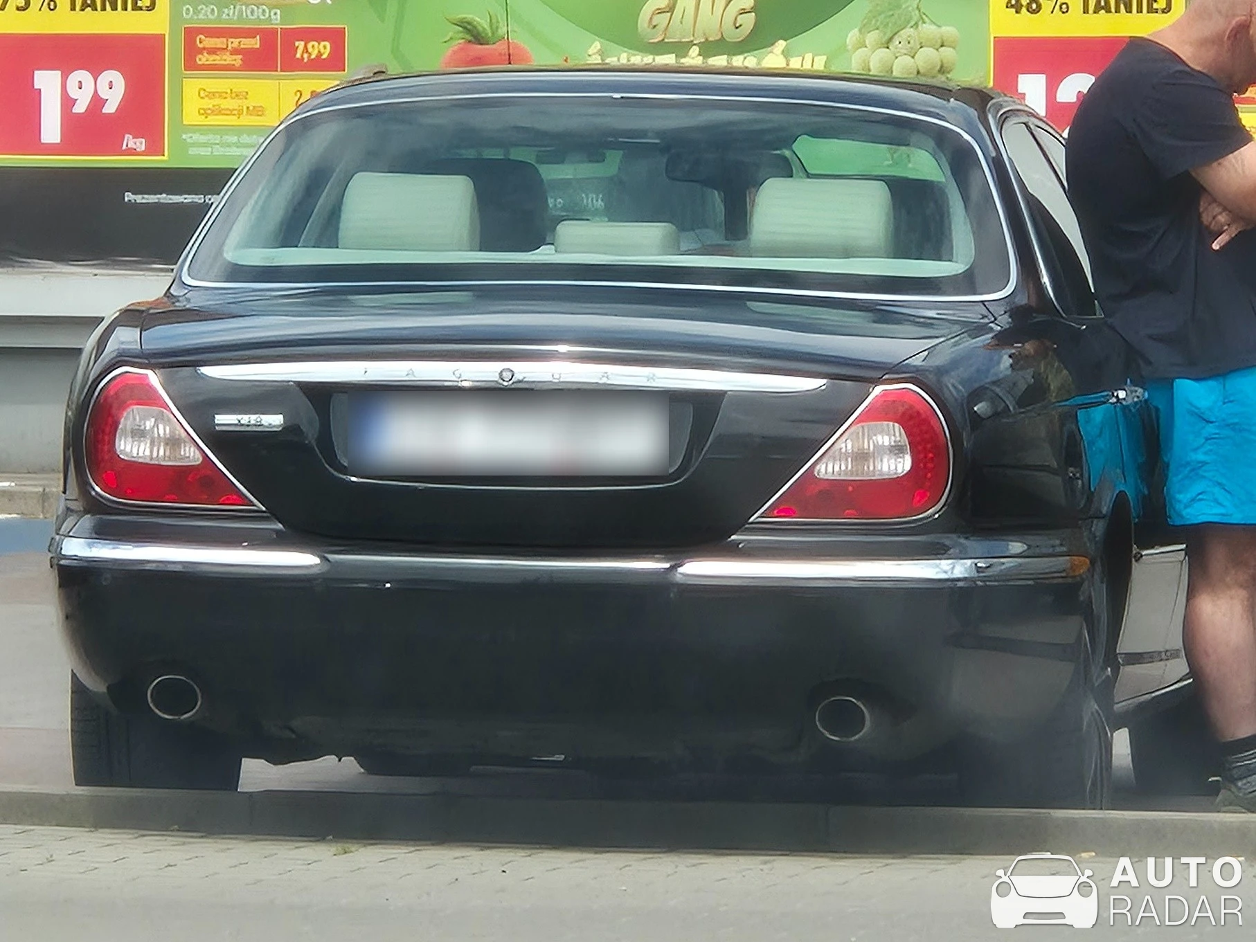 Jaguar XJR spotted in Bielanka