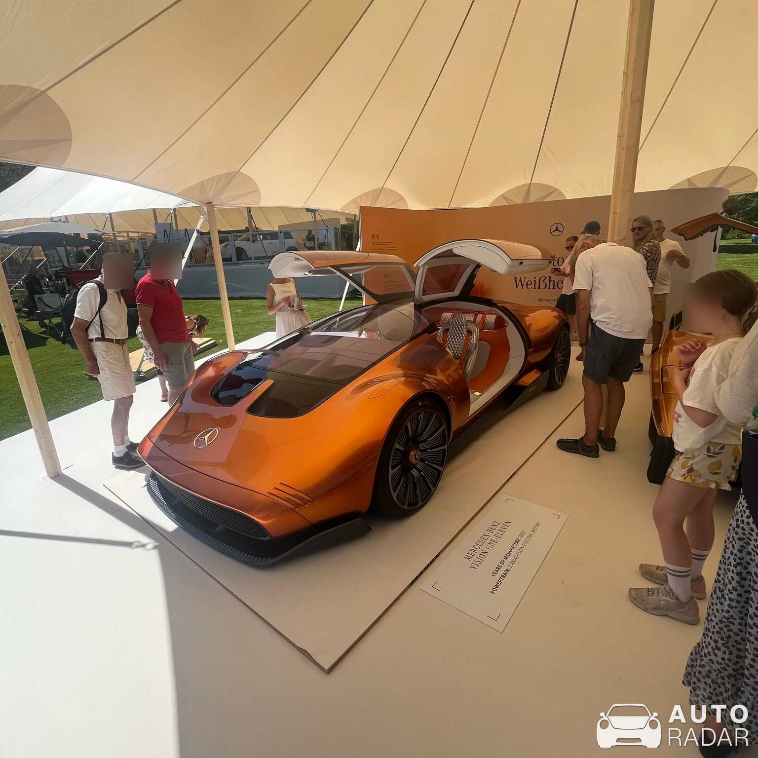 Mercedes-Benz Vision spotted in Båstad