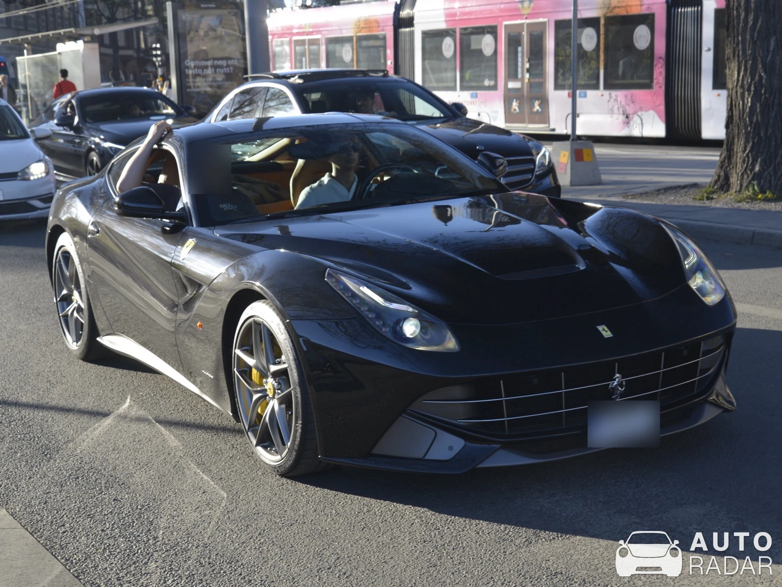 Ferrari F12berlinetta spotted in Stockholm