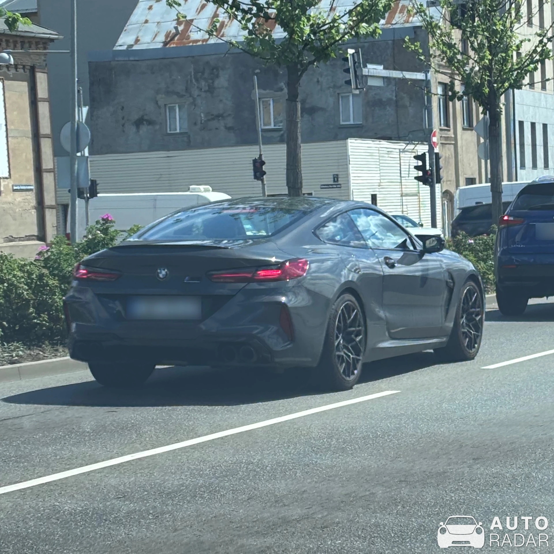 BMW M8 F92 Coupé Competition spotted in Riga