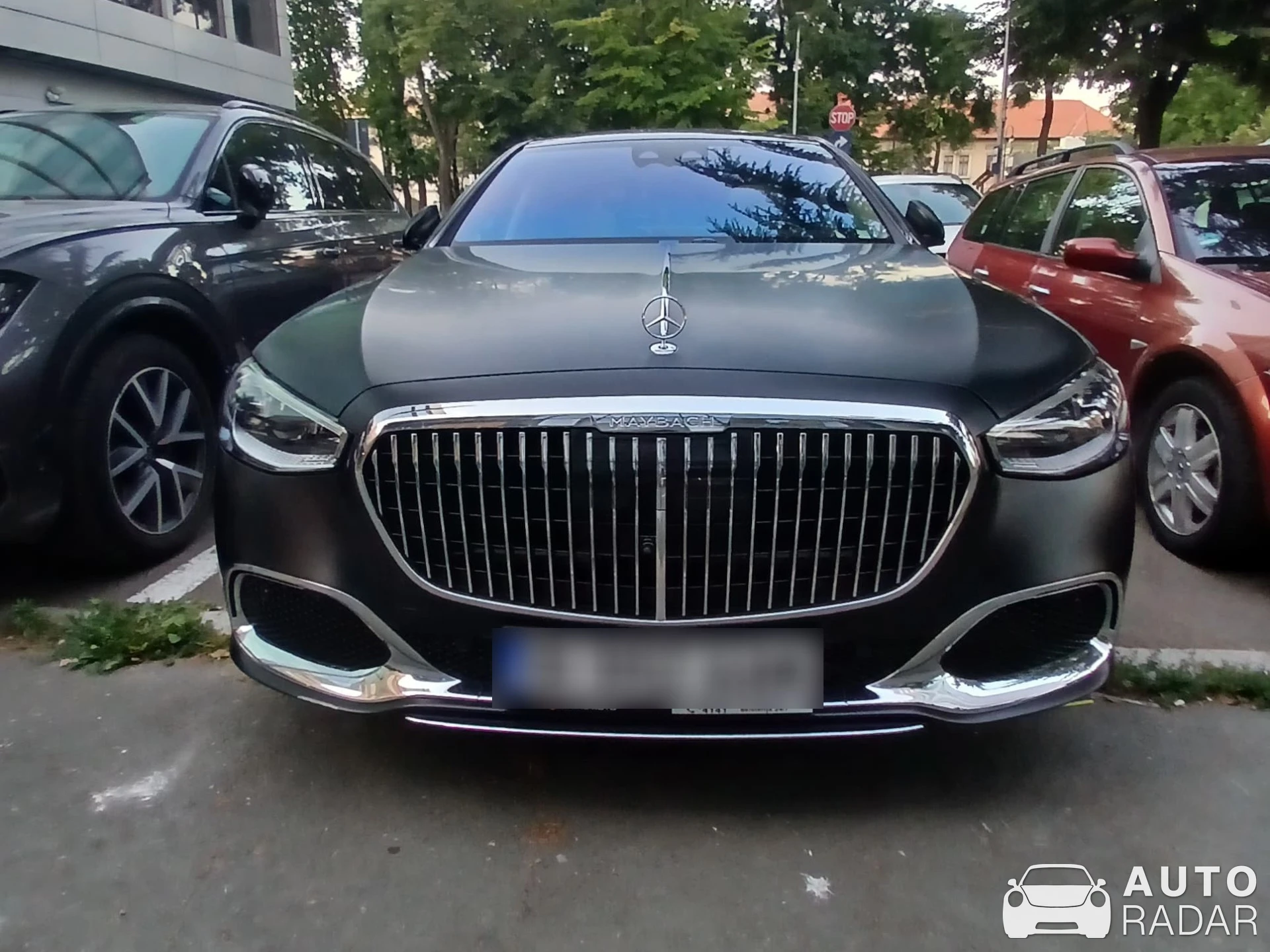 Mercedes-Maybach S 680 spotted in Eforie