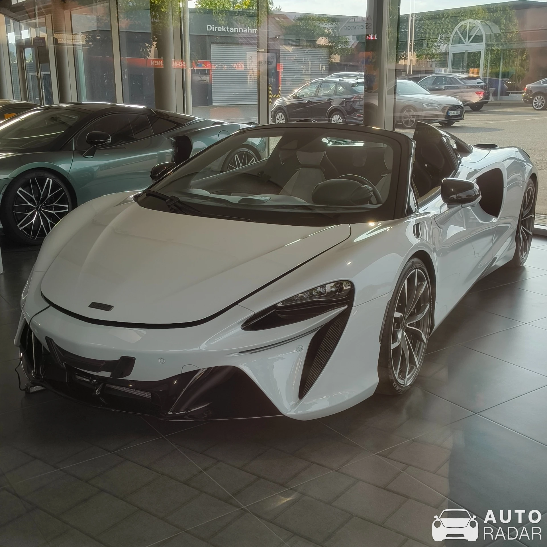 McLaren Artura Spider spotted in Weingarten