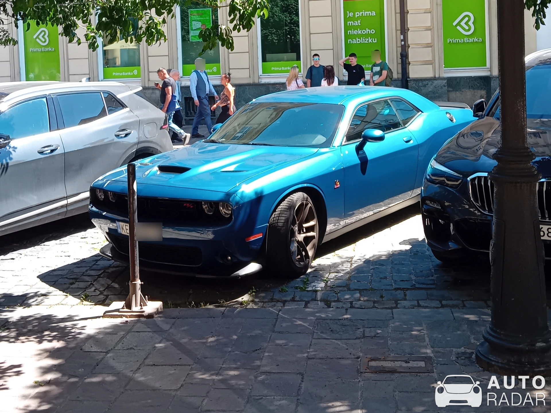 Dodge Challenger R/T Scat Pack spotted in Košice