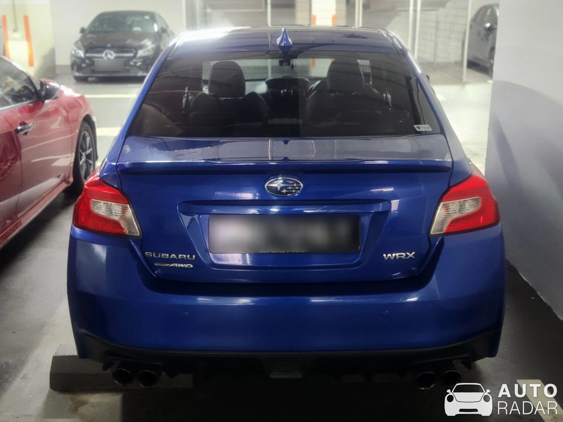 Subaru Impreza WRX spotted in Singapore