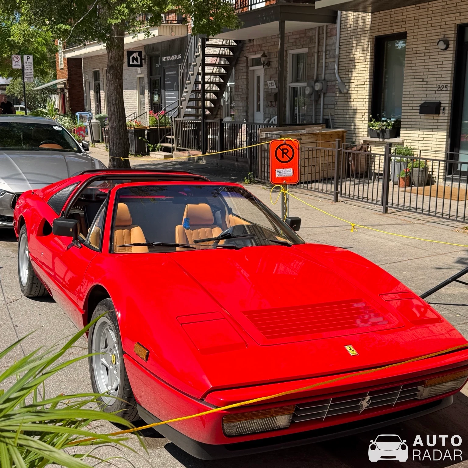 Ferrari 328 spotted in Montréal