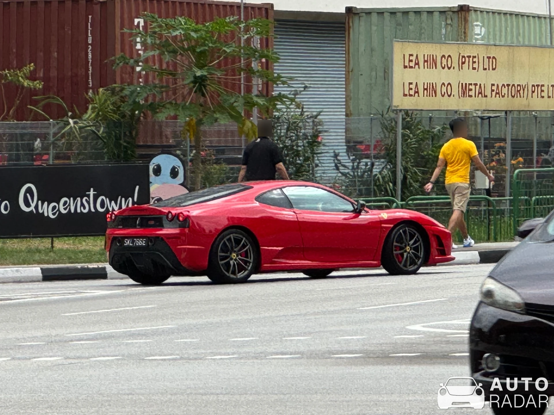 Ferrari 430 Scuderia spotted in Singapore