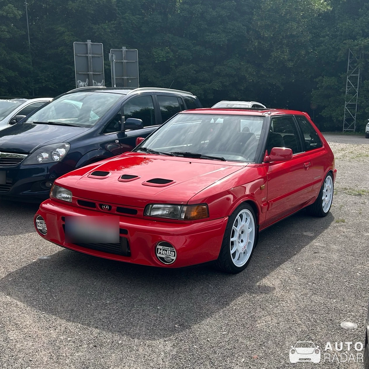 Mazda 323F spotted in Lichtenstein/Sachsen