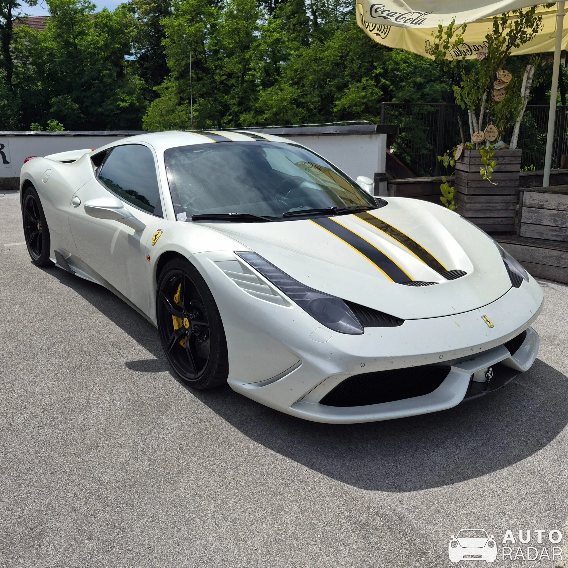 Ferrari 458 Speciale spotted in Črnomelj