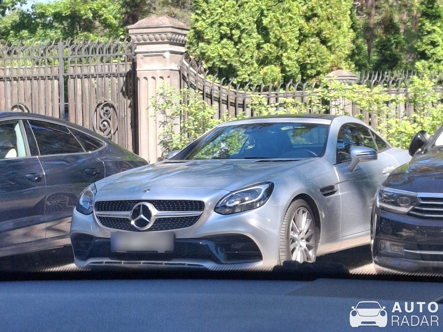 Mercedes-Benz SLK 55 AMG R172 spotted in Jūrmala