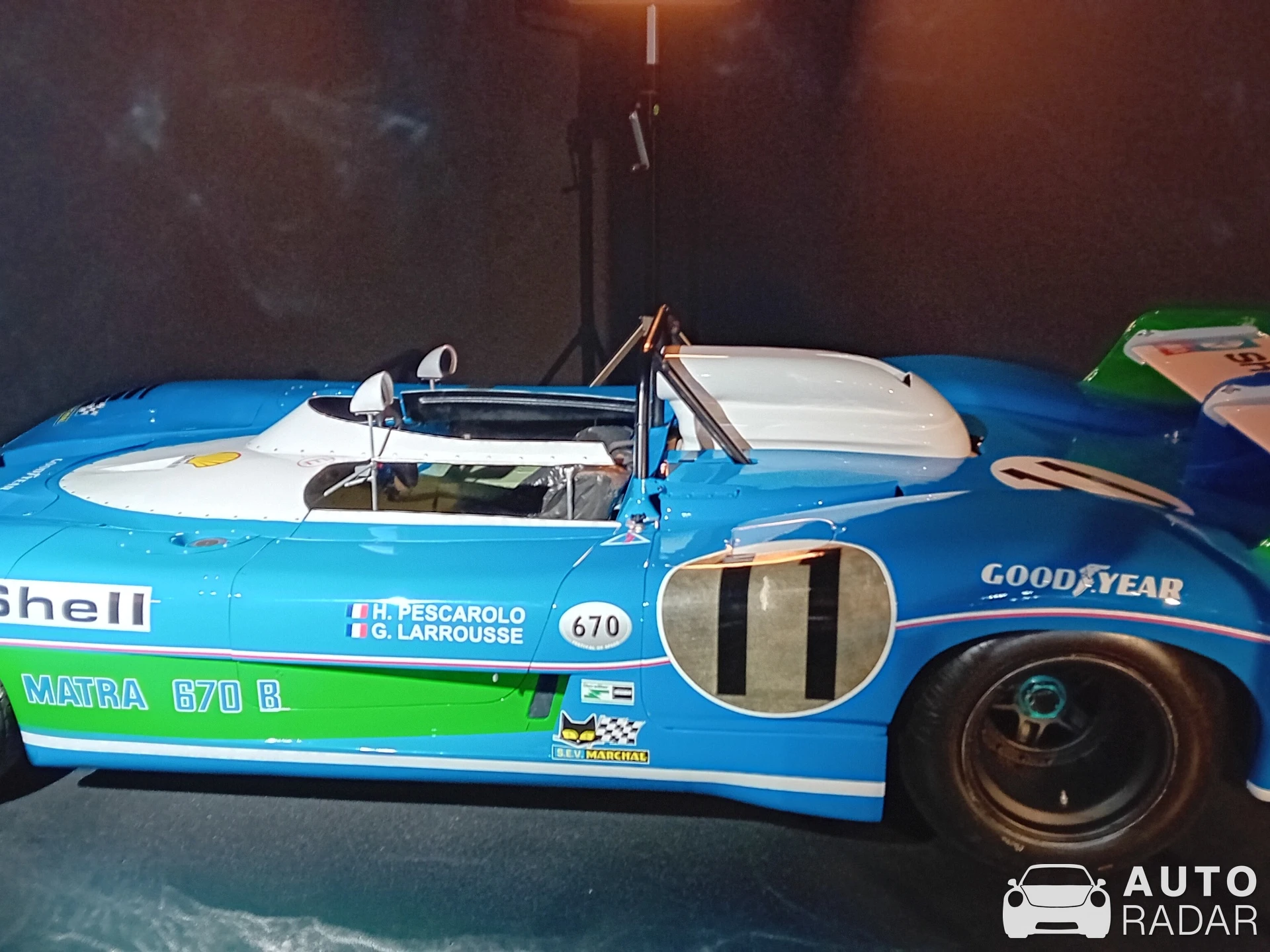 Matra MS670 spotted in Le Mans