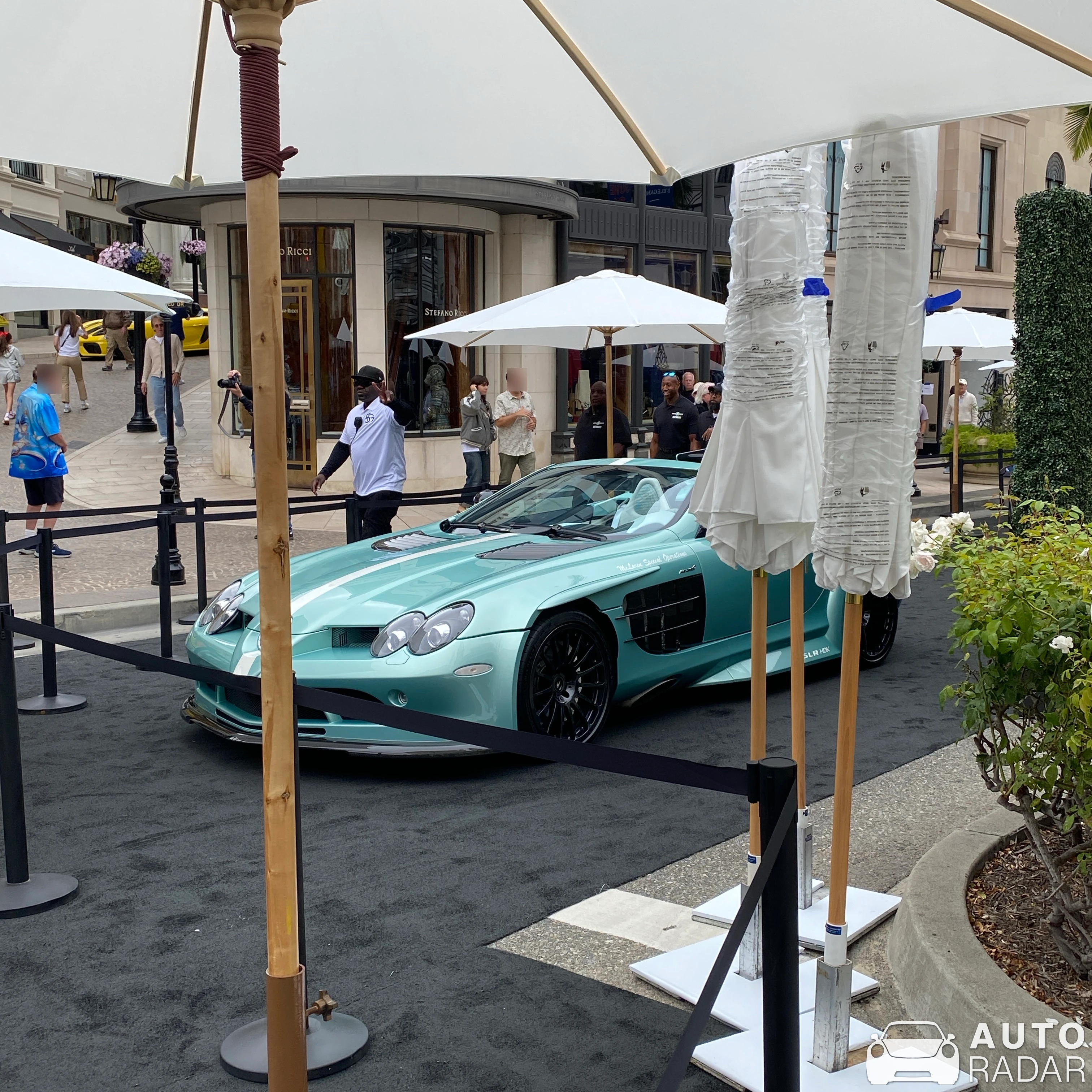 Mercedes-Benz SLR McLaren Roadster HDK by MSO spotted in Beverly Hills