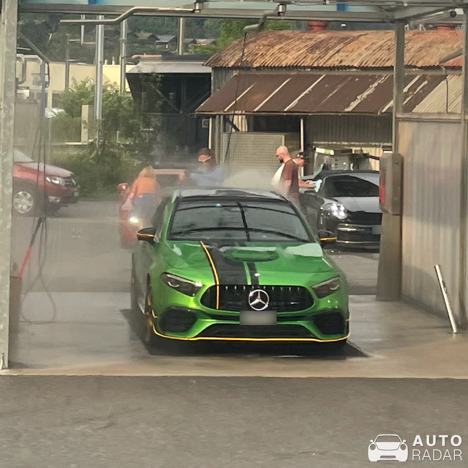 Mercedes-AMG A 45 S W177 Limited Edition spotted in Wilderswil