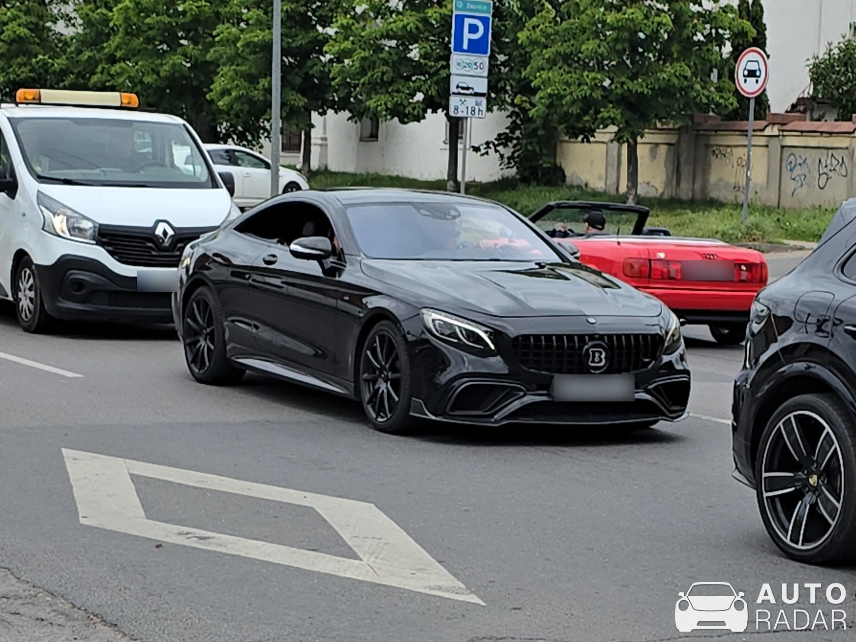 Mercedes-AMG Brabus S 63 Coupé C217 2018 spotted in Kaunas