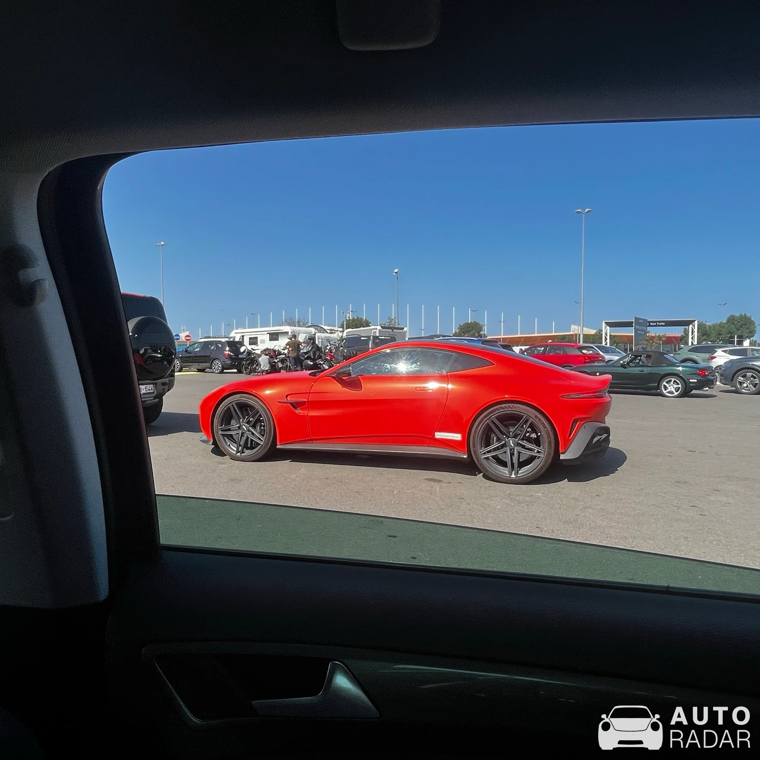 Aston Martin V8 Vantage spotted in Marck