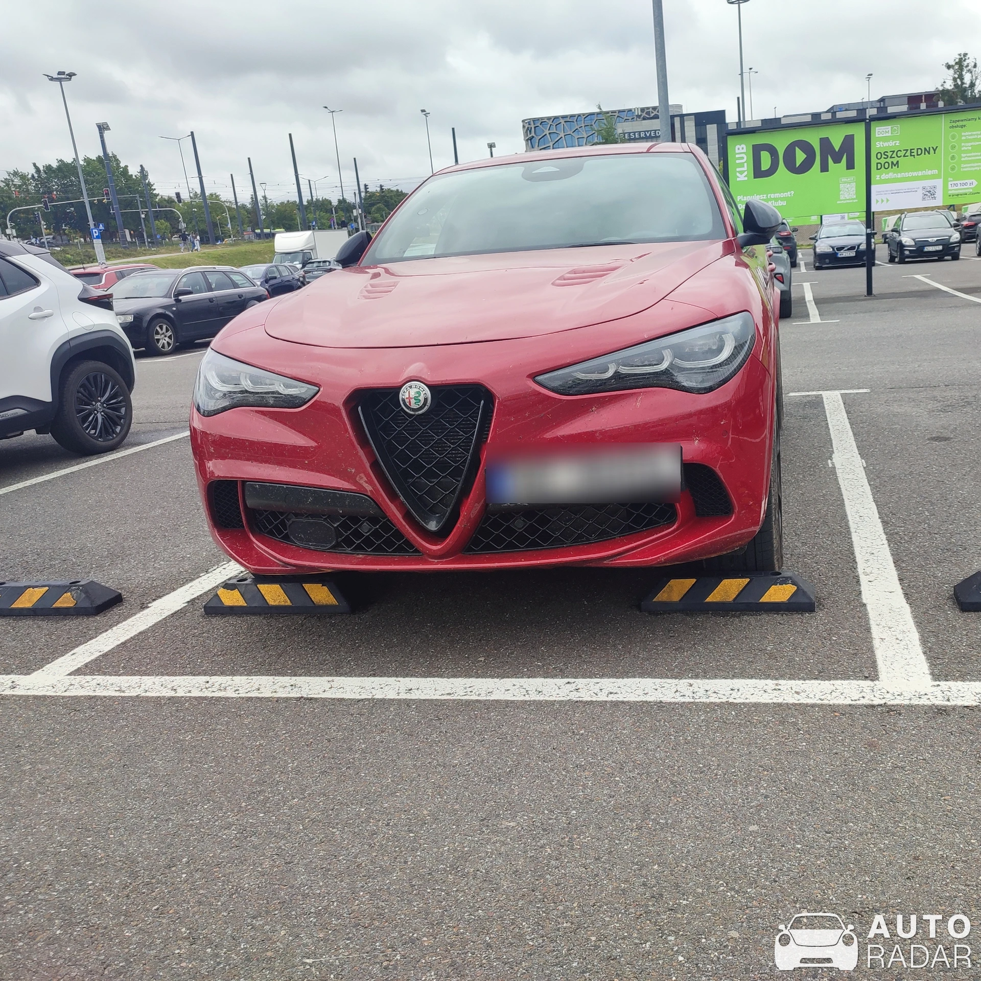 Alfa Romeo Stelvio Quadrifoglio spotted in Olsztyn