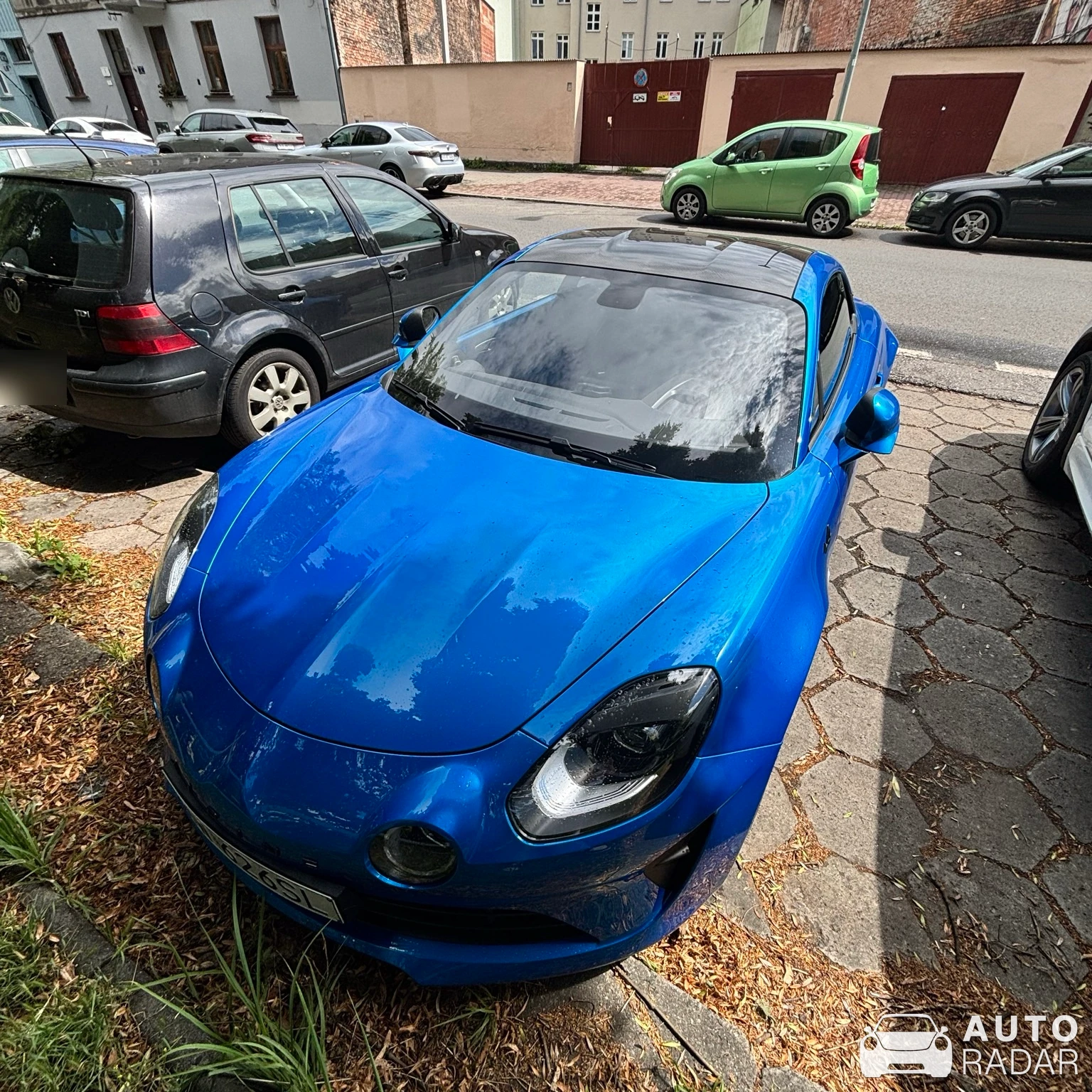 Alpine A110 Pure spotted in Kraków