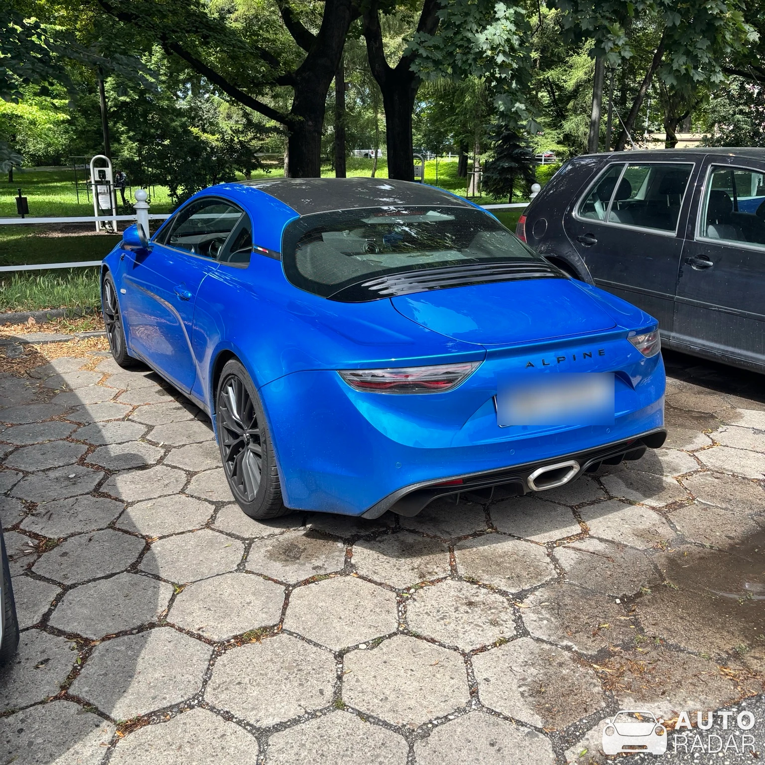 Alpine A110 Pure spotted in Kraków, Polska