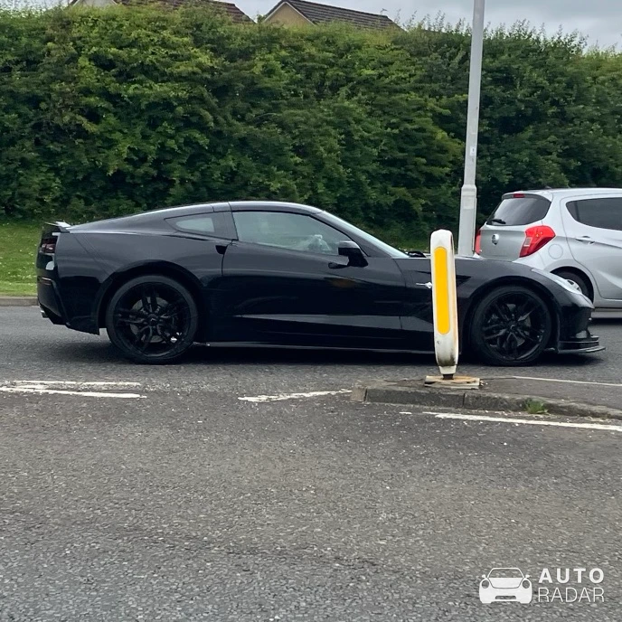 Chevrolet Corvette C7 Stingray spotted in Dunfermline