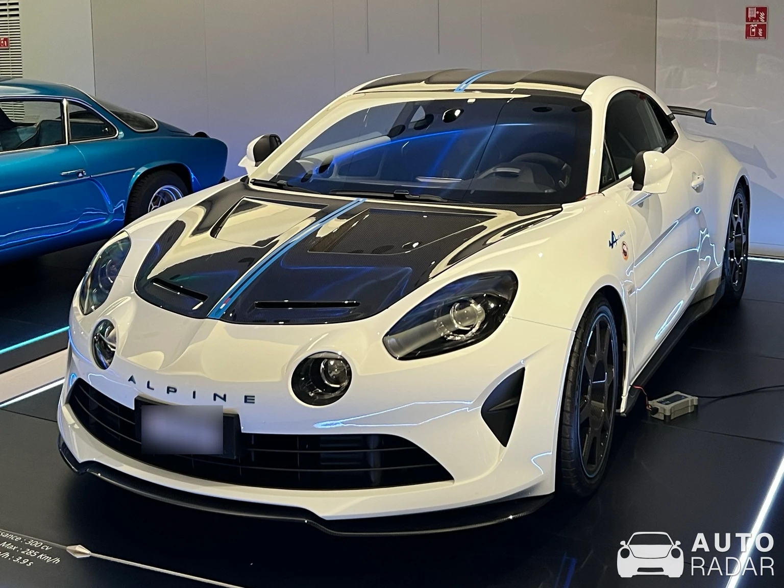 Alpine A110 spotted in Monaco