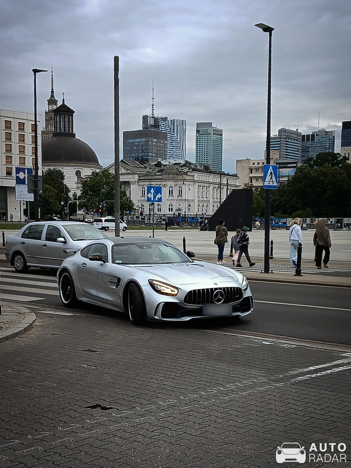 Mercedes-AMG GT R C190 spotted in Warszawa