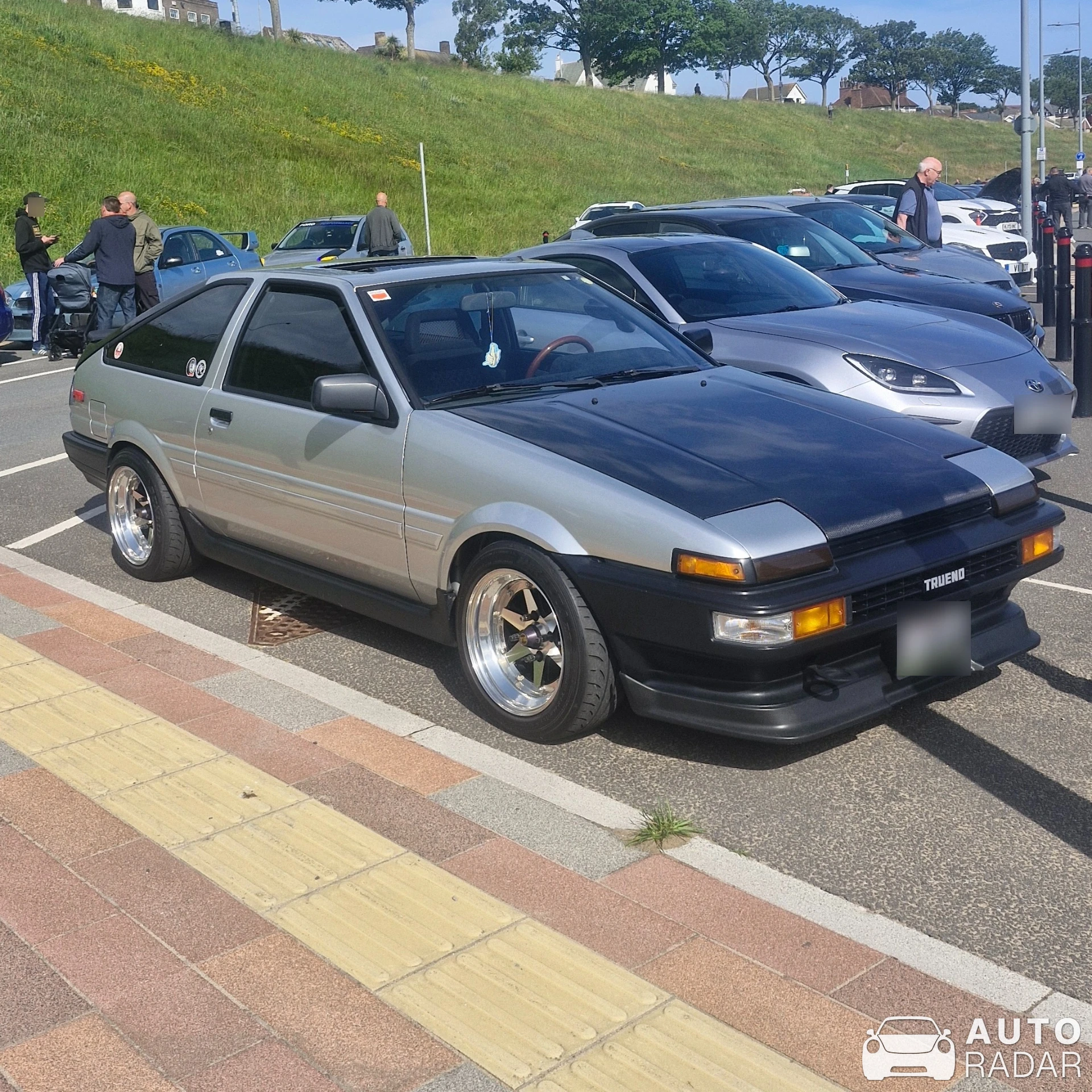 Toyota Sprinter Trueno AE86 spotted in Colwyn Bay