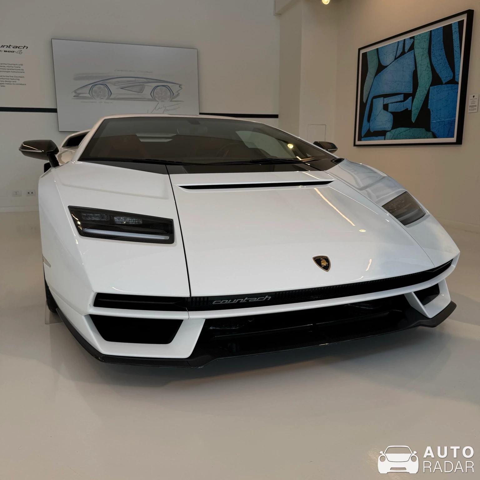 Lamborghini Countach LPI 800-4 spotted in Sant'Agata Bolognese