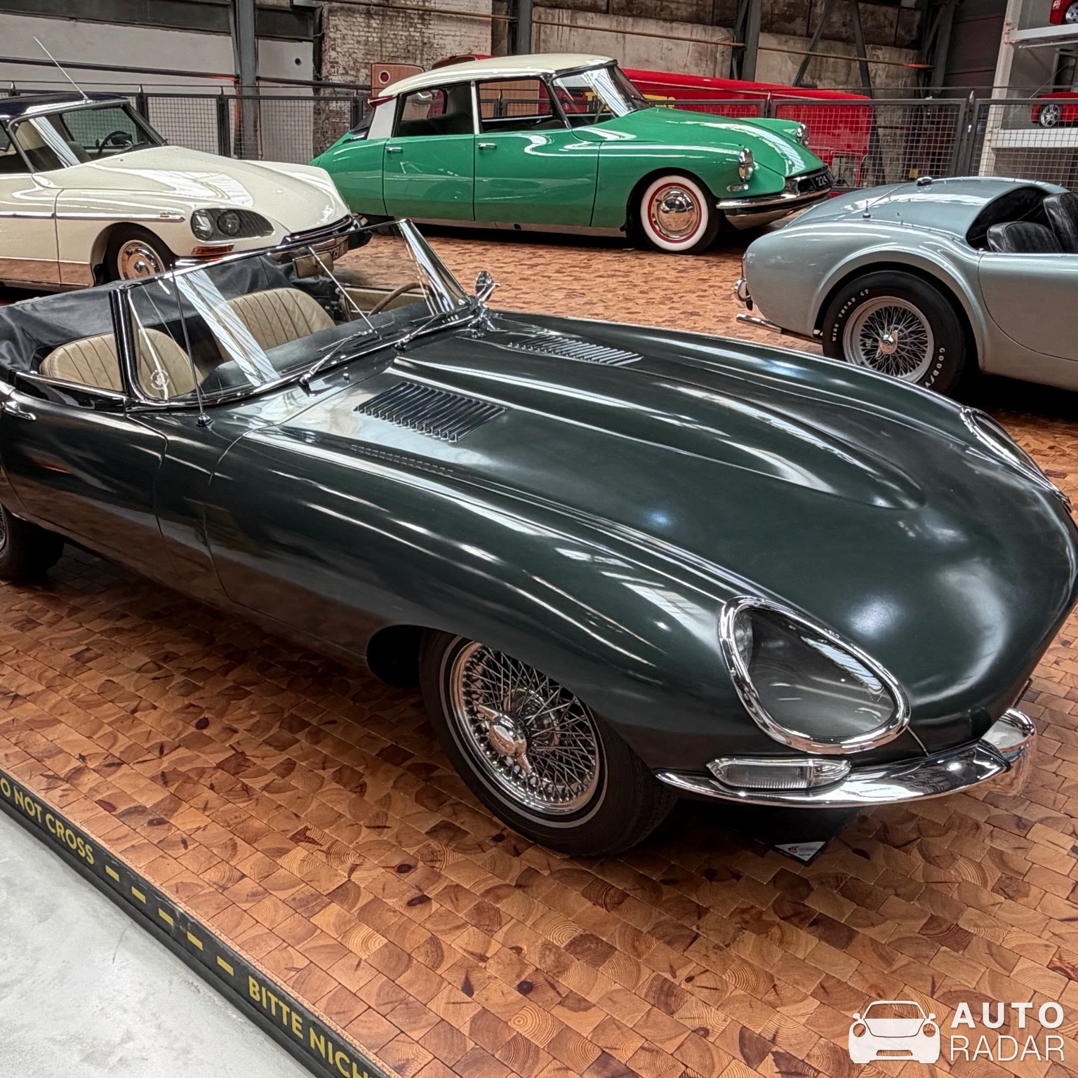 Jaguar E-Type spotted in Dietzhölztal