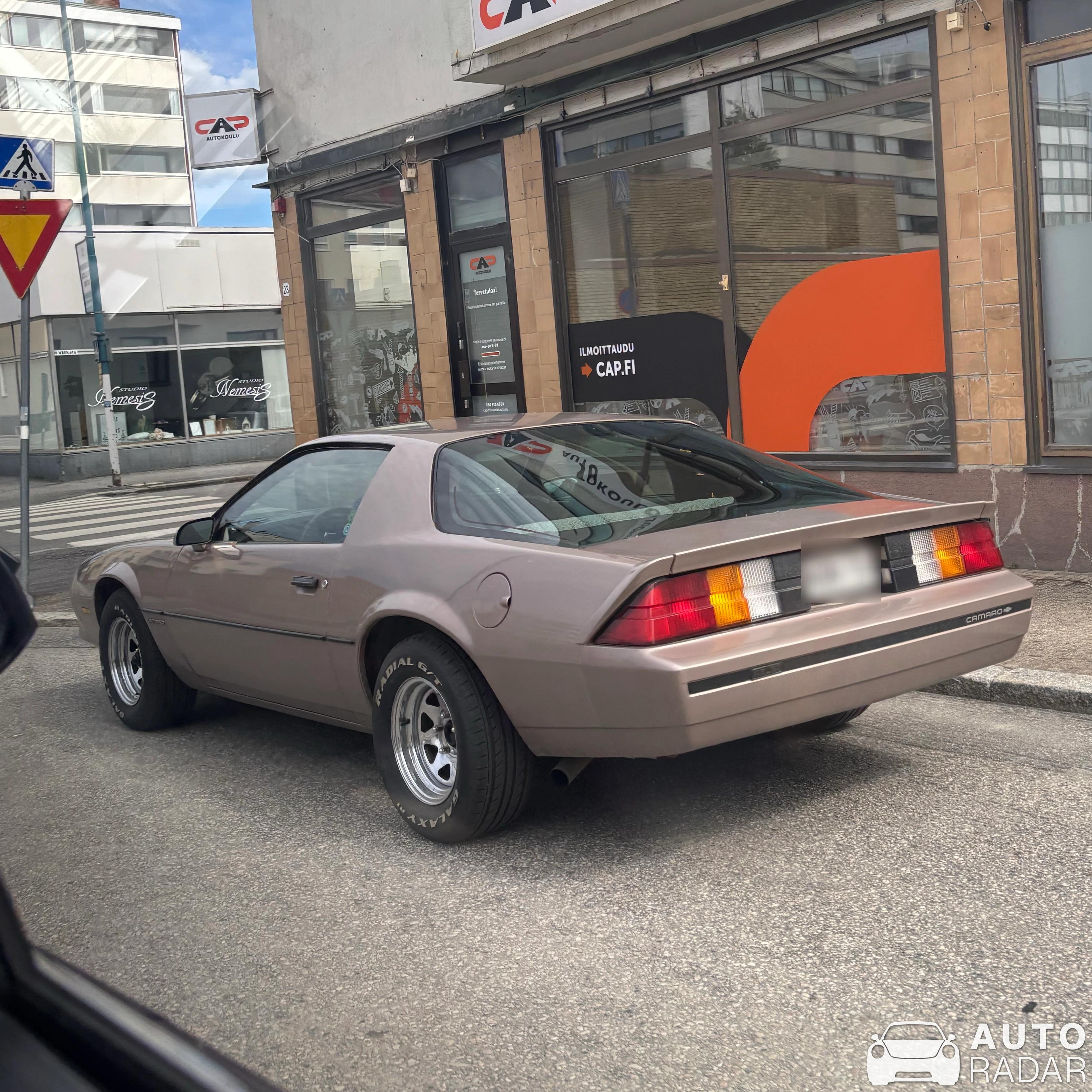 Chevrolet Camaro Sport Coupe spotted in Kajaani