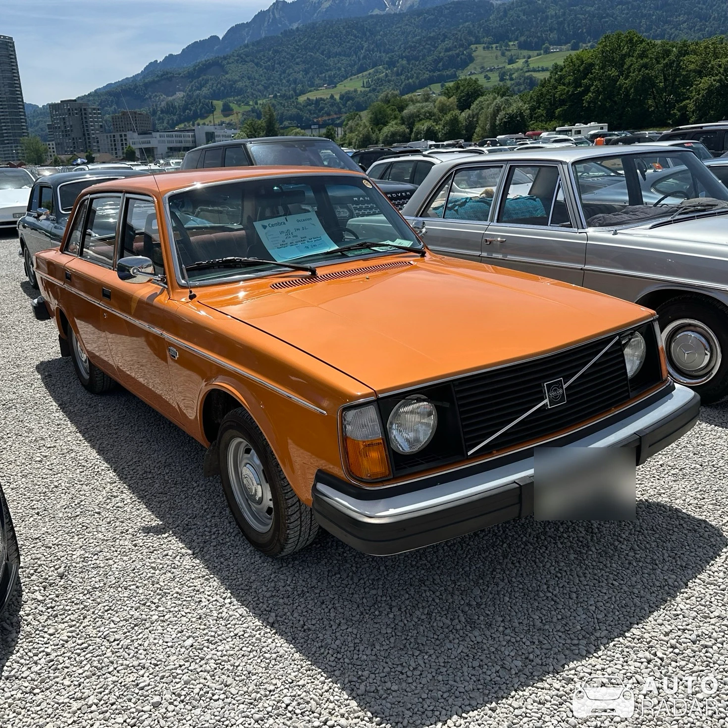 Volvo 244 DL spotted in Luzern