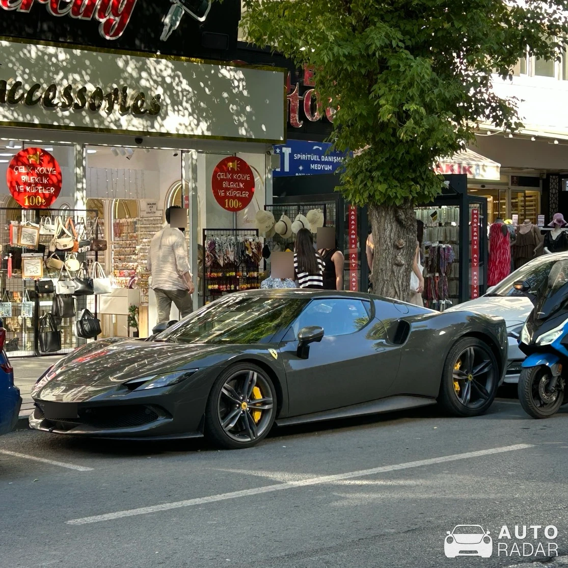 Ferrari 296 GTB spotted in Yenimahalle