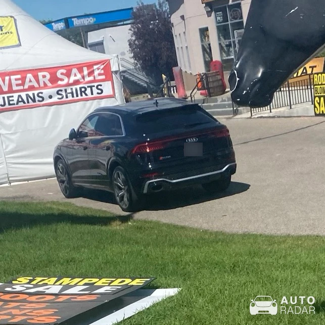 Audi RS Q8 spotted in Calgary