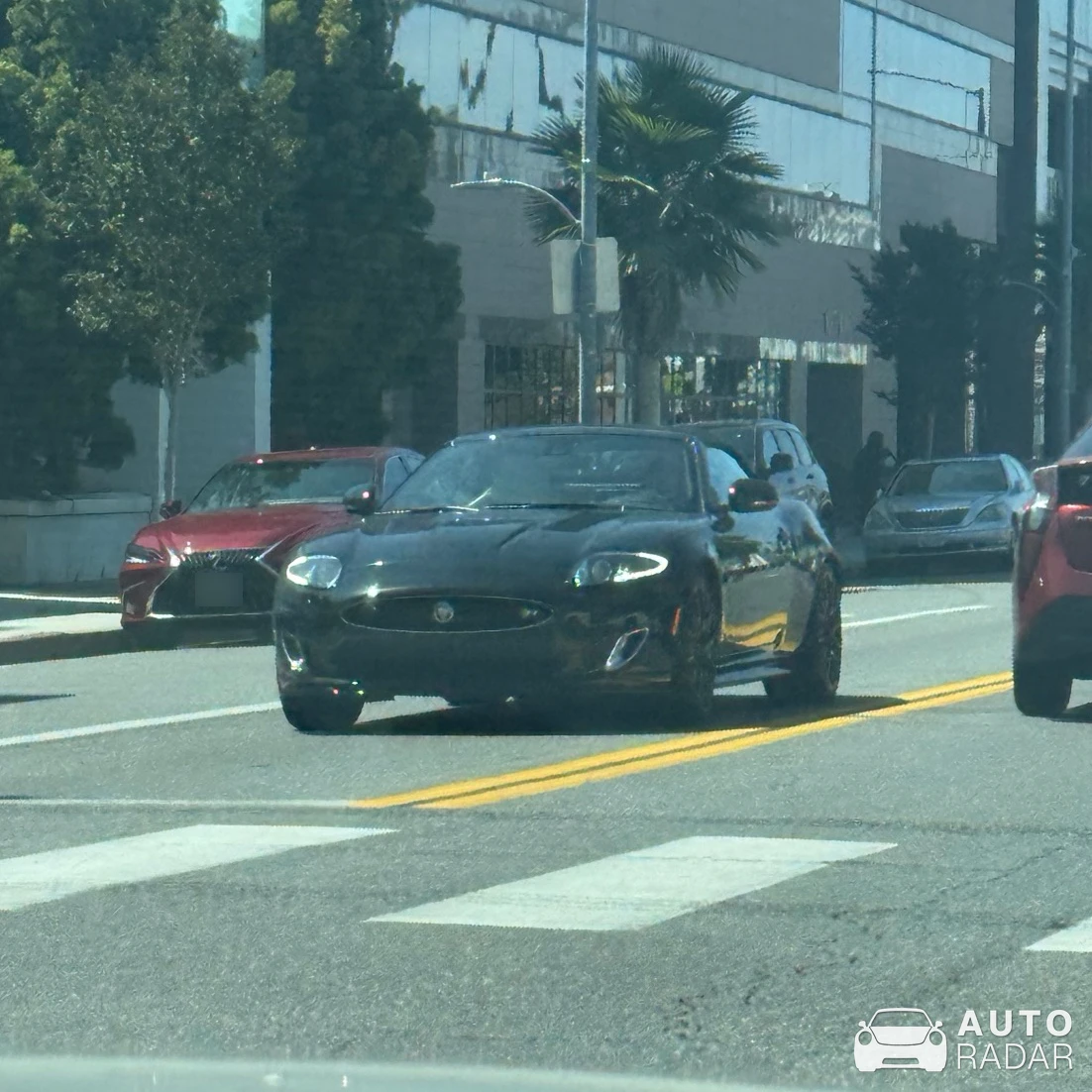 Jaguar XKR Convertible spotted in Beverly Hills