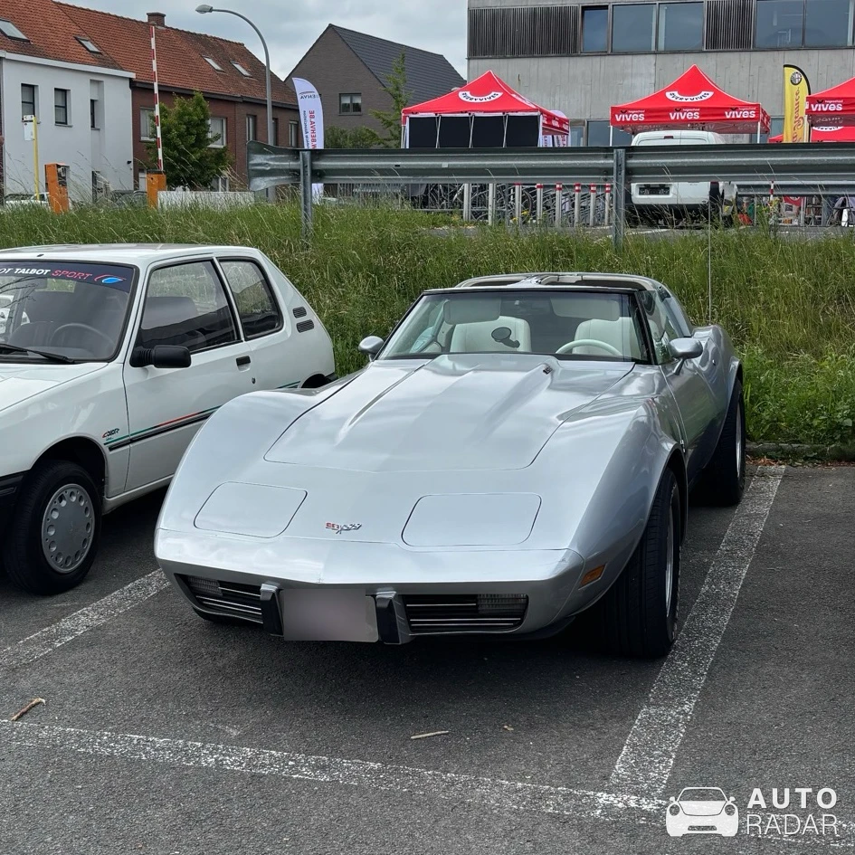 Chevrolet Corvette C3 spotted in Izegem