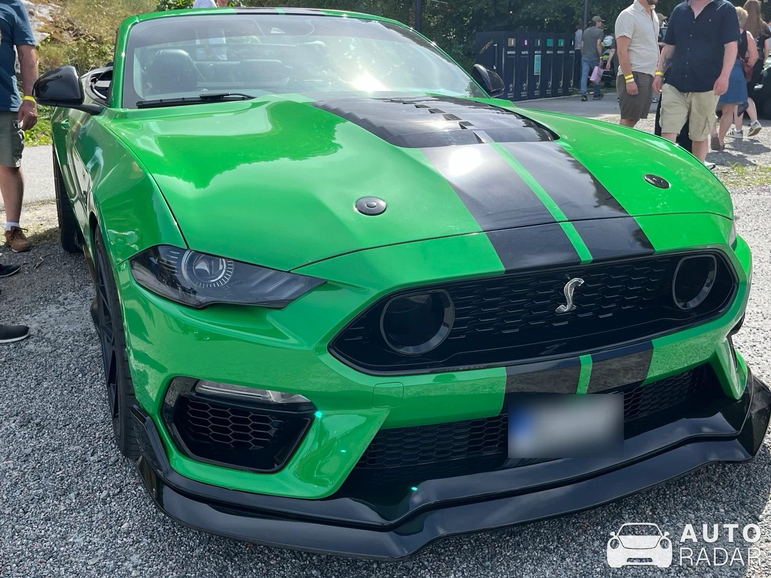 Ford Mustang Shelby spotted in Norrtälje