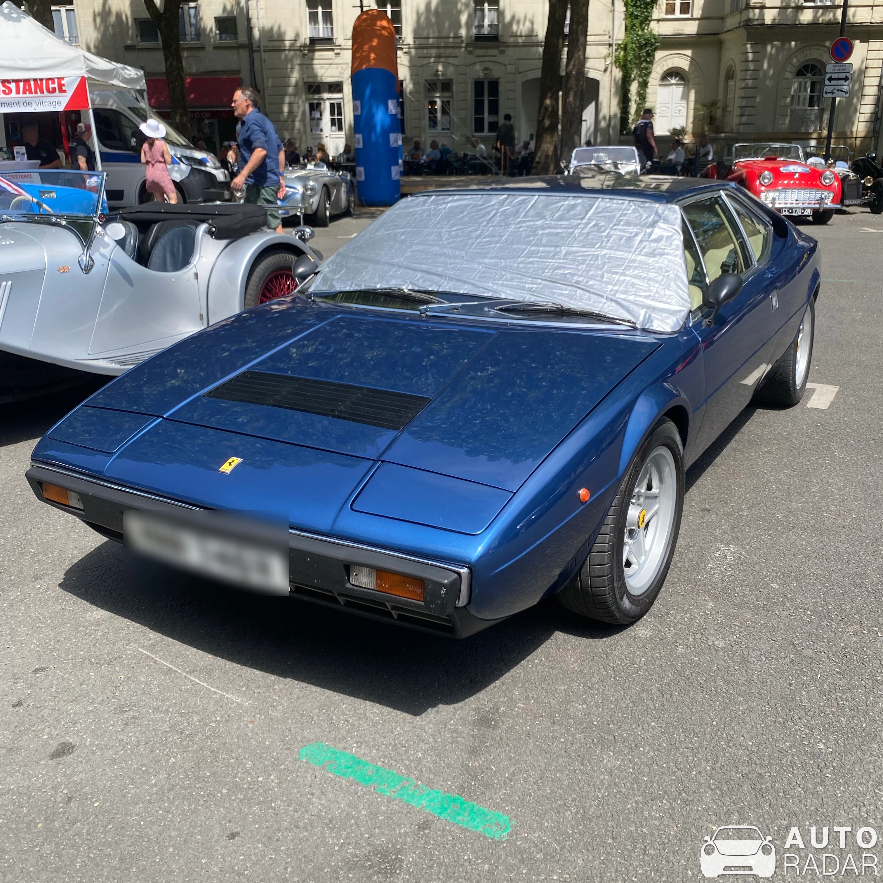 Ferrari Dino 308 GT4 spotted in Chinon