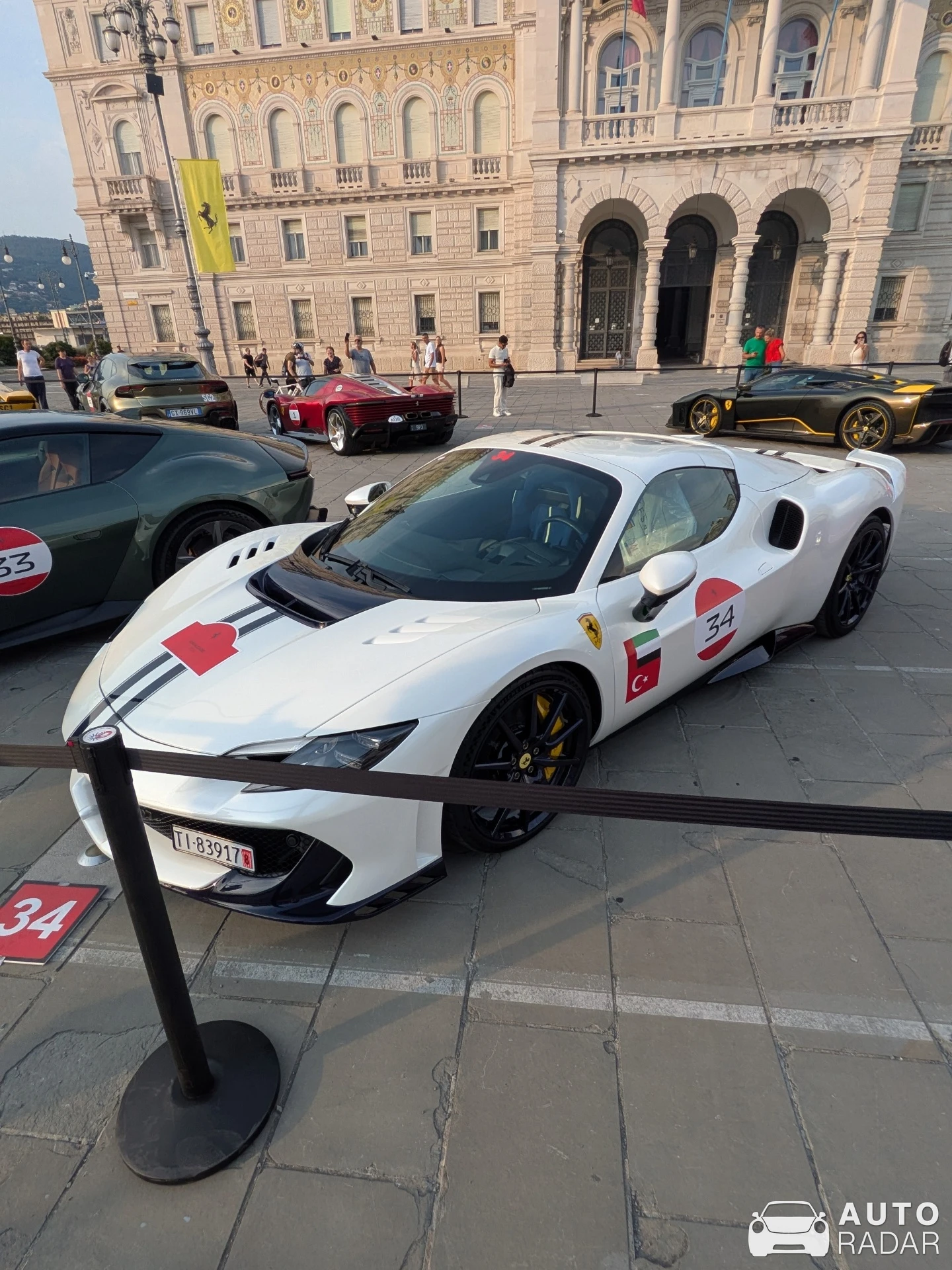 Ferrari 296 Speciale Piloti spotted in Trieste