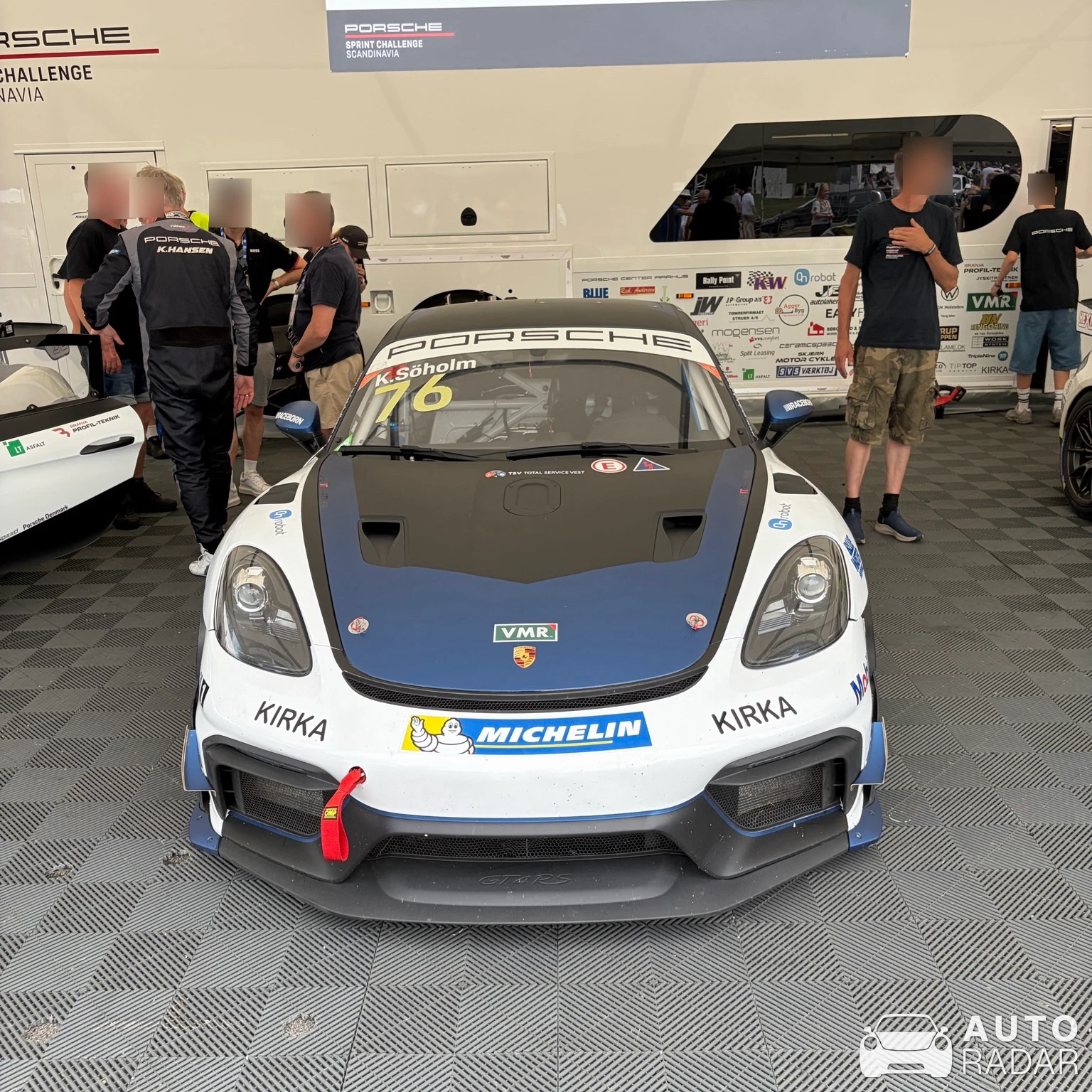 Porsche 718 Cayman GT4 RS Clubsport spotted in Silkeborg
