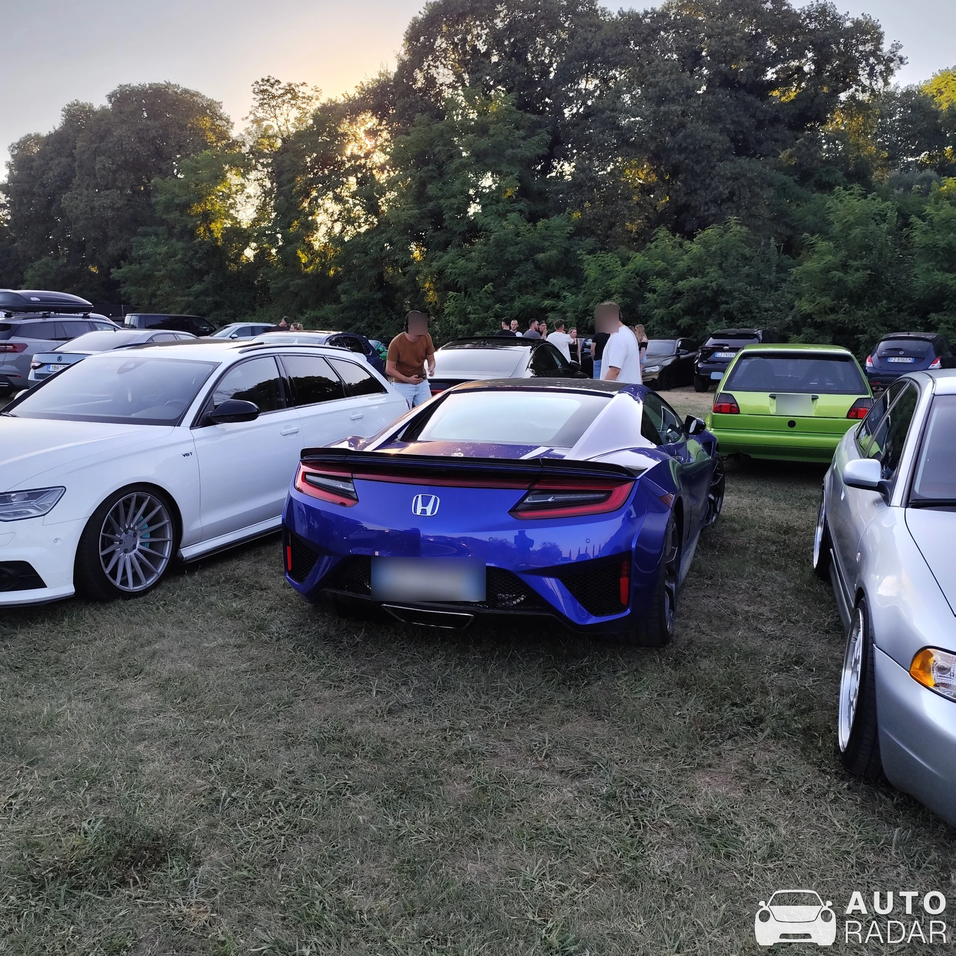 Acura NSX spotted in Monzambano