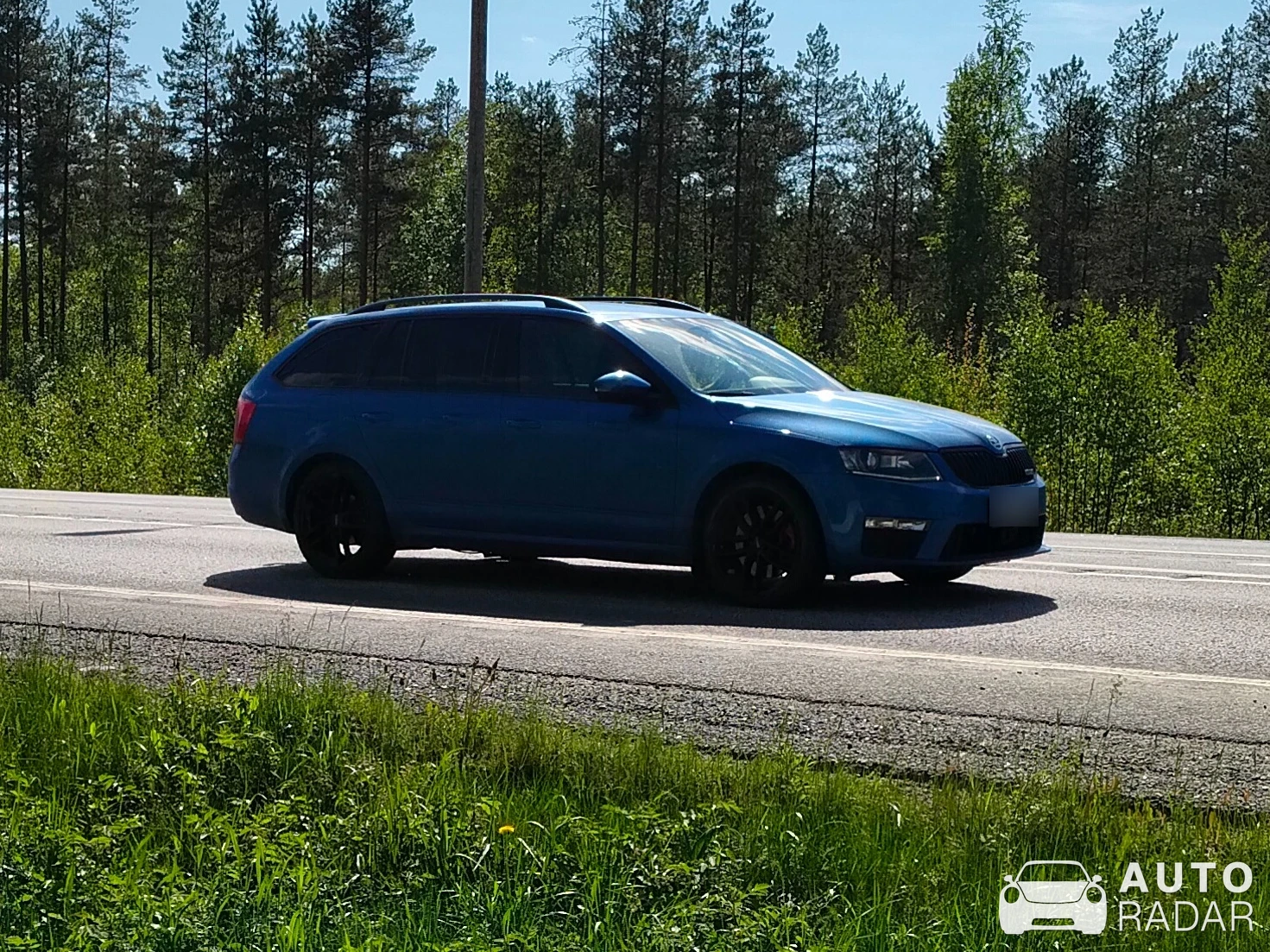 Škoda Octavia vRS spotted in Leivonmäki