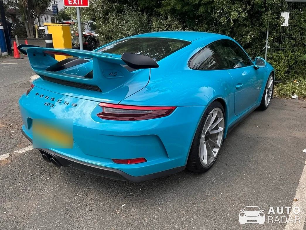 Porsche 991 GT3 MkII spotted in Isleworth